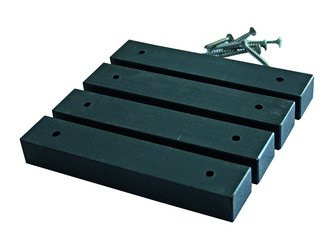 PE-Gleiter Kunststoff black, 1 Satz / 4 Stück PE-Gleiter Kunststoff black, 1 Satz / 4 Stück