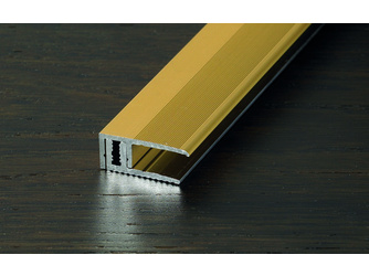 PROVARIO Universal Abschluss 7-18mm Alu Deckprofil Alu eloxiert PROVARIO Universal Abschluss 7-18mm Alu Deckprofil Alu eloxiert