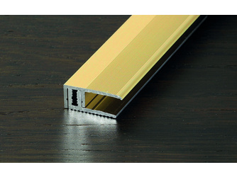 PROVARIO Universal Abschluss 7-18mm Deckprofil Alu eloxiert PROVARIO Universal Abschluss 7-18mm Deckprofil Alu eloxiert