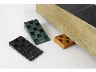 PVC Distanzkeile gemischt 3 x 20 St Schwarz-Braun-Grün PVC Distanzkeile gemischt 3 x 20 St Schwarz-Braun-Grün