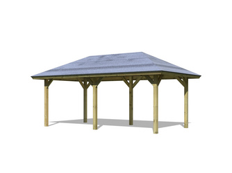 Pavillon Carport "Kirn 2" KDI Spanplatte 5175x2645x2900mm Pavillon Carport "Kirn 2" KDI Spanplatte 5175x2645x2900mm