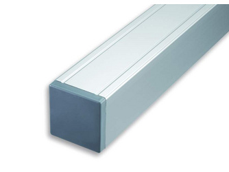 Pfosten Aluminium Silber "Classico/Relax" Pfosten Aluminium Silber "Classico/Relax"