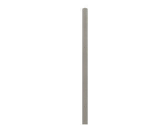 Pfosten Farbe grau Diamantkopf 9 x 9 cm Pfosten Farbe grau Diamantkopf 9 x 9 cm