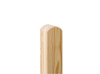 Pfosten abger. Kopf Hochgebirgslärche Brettschichtholz unbehandelt 4seitig gehobelt 9x9cm Pfosten abger. Kopf Hochgebirgslärche Brettschichtholz unbehandelt 4seitig gehobelt 9x9cm