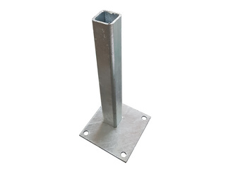 Pfostenanker zum Aufdübeln Eckpfosten 4x4x30cm verzinkt Pfostenanker zum Aufdübeln Eckpfosten 4x4x30cm verzinkt