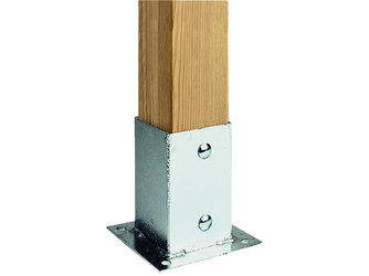 Pfostenschuh verzinkt 91 x 91 x 150 mm Pfostenschuh verzinkt 91 x 91 x 150 mm