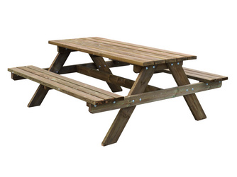 Picknicktisch Bausatz 180x180x78cm KD+ Picknicktisch Bausatz 180x180x78cm KD+