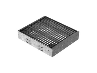 Podest inkl. 3 Stufenaufl. Gardentop Gitterrost verz. Rahmen Metall feuerverz. Podest inkl. 3 Stufenaufl. Gardentop Gitterrost verz. Rahmen Metall feuerverz.
