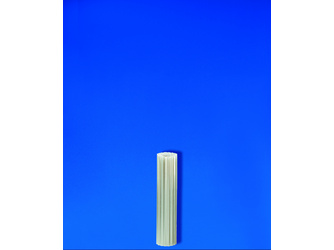 Polyester Kurzrollen natur transparent gewellt, 76/18 natur Polyester Kurzrollen natur transparent gewellt, 76/18 natur