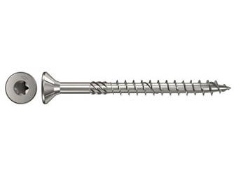 Power-Fast 5x60, A2, Teilgewinde, Senkkopf mit Innenstern TX (100 Stück/Pack) Power-Fast 5x60, A2, Teilgewinde, Senkkopf mit Innenstern TX (100 Stück/Pack)