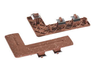 ProFi Abschlusskappe Rail Step Herbstbraun ProFi Abschlusskappe Rail Step Herbstbraun