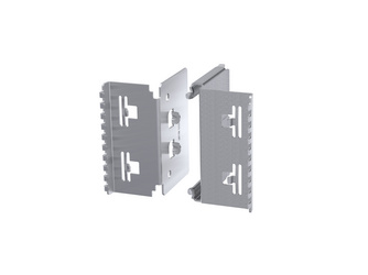 Profiladapter 2-tlg. bestehend aus T1+T2 Edelstahl Profiladapter 2-tlg. bestehend aus T1+T2 Edelstahl