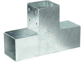 QUATRO-Steckverbinder Mitte einfach für 9x9cm 30,5x20x9cm QUATRO-Steckverbinder Mitte einfach für 9x9cm 30,5x20x9cm