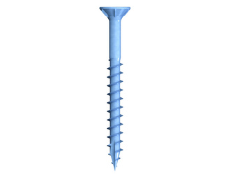 Spanplattenschraube R2 plus Flachsenkkopf TX TG CE 6,0x60 Stahl blau verzinkt gleitbeschichtet Schneidkante Spanplattenschraube R2 plus Flachsenkkopf TX TG CE 6,0x60 Stahl blau verzinkt gleitbeschichtet Schneidkante