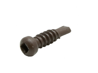 REIF Schraube Selbstbohrend 4,2 x 20 mm Edelstahl A2 (AISI304) Beschichtet Brown Pan head -SIT20 für ALU Unterkonstruktion REIF Schraube Selbstbohrend 4,2 x 20 mm Edelstahl A2 (AISI304) Beschichtet Brown Pan head -SIT20 für ALU Unterkonstruktion