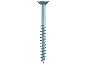 Spanplattenschraube Retinox 2 plus Flachsenkkopf TX TG 5,0x60 A2 gebeizt passiviert gleitbeschichtet Schneidkante Spanplattenschraube Retinox 2 plus Flachsenkkopf TX TG 5,0x60 A2 gebeizt passiviert gleitbeschichtet Schneidkante