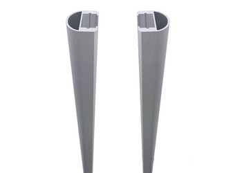 RUDE-Systemglas Universalleisten für Steckzaunsysteme SILBER SET á 2 Leisten 175cm inkl. Dichtung RUDE-Systemglas Universalleisten für Steckzaunsysteme SILBER SET á 2 Leisten 175cm inkl. Dichtung