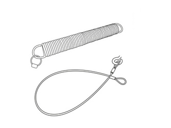 Rückholfeder komplett für Seaside XXL, Cliff XXL, 2 Sück / Set Rückholfeder komplett für Seaside XXL, Cliff XXL, 2 Sück / Set