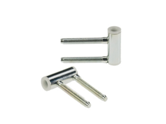 Rahmenteile Türband Holzzarge Office 48,5 mm Edelstahl matt Rahmenteile Türband Holzzarge Office 48,5 mm Edelstahl matt