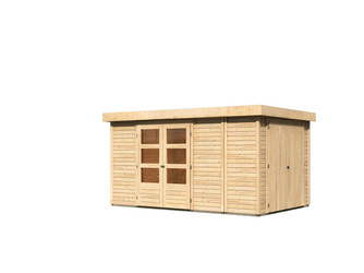 Retola 6 inkl. Anbauschrank naturbelassen 2460x3770x2110mm Retola 6 inkl. Anbauschrank naturbelassen 2460x3770x2110mm