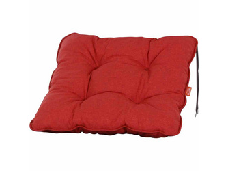 SIRIUS Sitzkissen Dessin Uni rot, 100% Baumw. 42x42x6cm SIRIUS Sitzkissen Dessin Uni rot, 100% Baumw. 42x42x6cm