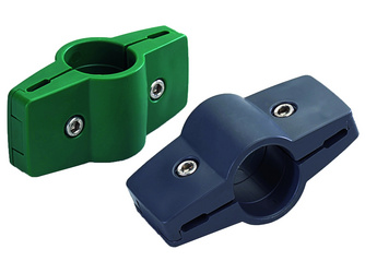 STRONG Endlosverbinder für Gitterzäune ANTHRAZIT Ø 34mm 2-fach STRONG Endlosverbinder für Gitterzäune ANTHRAZIT Ø 34mm 2-fach