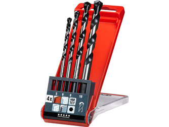 SUPER ROCKER® Beton- und Steinbohrersatz mit Sechskantaufnahme, 4-teilig (50800) SUPER ROCKER® Beton- und Steinbohrersatz mit Sechskantaufnahme, 4-teilig (50800)