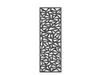 SYSTEM Designgitter Trigon anthrazit SYSTEM Designgitter Trigon anthrazit