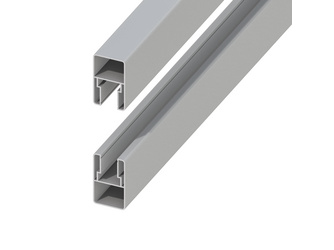 SYSTEM Senkrecht-Adapter-Set Silber 176cm SYSTEM Senkrecht-Adapter-Set Silber 176cm