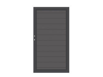 Tor Aluminium anthrazit links SYS ALU Tor Aluminium anthrazit links SYS ALU