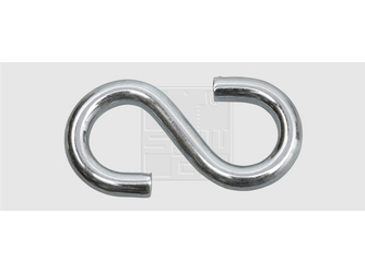 S-Haken 3mm Stahl verzinkt (4 Stück) - 680 175 831 80 S-Haken 3mm Stahl verzinkt (4 Stück) - 680 175 831 80