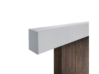 Schiebetürsystem PLANEO 120 COMF Deckenmontage/Holztür 1-flügelig Alu EV1 Schiebetürsystem PLANEO 120 COMF Deckenmontage/Holztür 1-flügelig Alu EV1