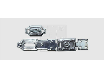 Sicherheitsüberfalle mit Öse 120mm Stahl verzinkt (1 Stück) - 686 50 3 75 Sicherheitsüberfalle mit Öse 120mm Stahl verzinkt (1 Stück) - 686 50 3 75