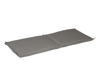 Sitzkissen ca. 117-120x47x4 cm zu Bank 2-Sitzer 100% Polyacryl Dessin graubraun Sitzkissen ca. 117-120x47x4 cm zu Bank 2-Sitzer 100% Polyacryl Dessin graubraun
