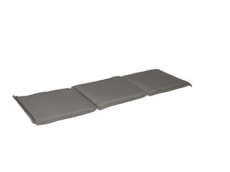 Sitzkissen ca. 144-150x47x4 cm zu Bank 3-Sitzer 100% Polyacryl Dessin graubraun Sitzkissen ca. 144-150x47x4 cm zu Bank 3-Sitzer 100% Polyacryl Dessin graubraun