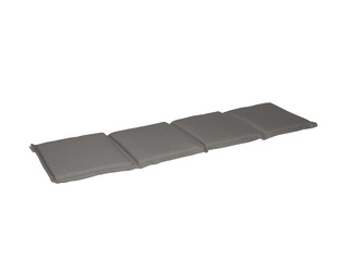 Sitzkissen ca. 161-170x47x4 cm zu Bank 4-Sitzer 100% Polyacryl Dessin graubraun Sitzkissen ca. 161-170x47x4 cm zu Bank 4-Sitzer 100% Polyacryl Dessin graubraun