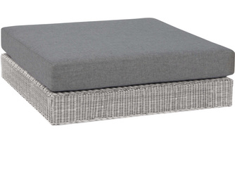Sitzkissen zu Hocker Fontana 100% Polyacryl Dessin seidengrau Sitzkissen zu Hocker Fontana 100% Polyacryl Dessin seidengrau
