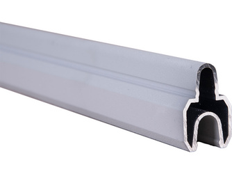 Solid Stecksystem Lisenenprofil Farbe: Silbergrau Solid Stecksystem Lisenenprofil Farbe: Silbergrau