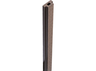 Solid Stecksystem Nutleiste WPC, Farbe: Terra, 2,9x1,5x300cm Solid Stecksystem Nutleiste WPC, Farbe: Terra, 2,9x1,5x300cm