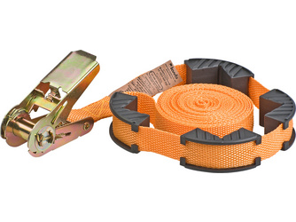 Spanngurt mit Ratsche und 4 Eckspannbacken (983100) Spanngurt mit Ratsche und 4 Eckspannbacken (983100)