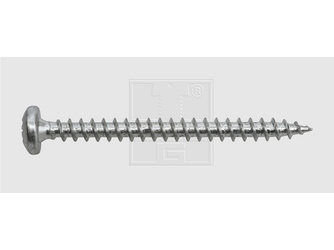 Spanplattenschrauben 4x40 Stahl verzinkt (50 Stück) - 196 4 40 63 Spanplattenschrauben 4x40 Stahl verzinkt (50 Stück) - 196 4 40 63