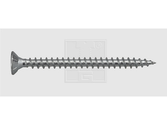 Spanplattenschrauben 5x60 Stahl verzinkt (250 Stück) - 176 25 60 10 Spanplattenschrauben 5x60 Stahl verzinkt (250 Stück) - 176 25 60 10