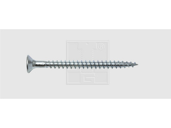 Spanplattenschrauben mit Kopflochbohrung 4,5x40 Stahl verzinkt (50 Stück) - 174 345 40 63 Spanplattenschrauben mit Kopflochbohrung 4,5x40 Stahl verzinkt (50 Stück) - 174 345 40 63