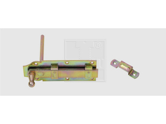 Stallriegel mit Stift 160mm Stahl verzinkt (1 Stück) - 686 50 004 75 Stallriegel mit Stift 160mm Stahl verzinkt (1 Stück) - 686 50 004 75