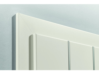 Umfassungszarge 25 mm Abfaltung Lack Finish ähnlich RAL 9010 Schließblech Standard silberfarbig Dichtung Weiß 25 mm Abfaltung Umfassungszarge 25 mm Abfaltung Lack Finish ähnlich RAL 9010 Schließblech Standard silberfarbig Dichtung Weiß 25 mm Abfaltung