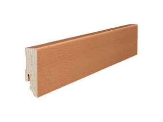Stecksockelleiste 16x58mm 2,2m Cube Buche gedämpft furn. matt-vers. Stecksockelleiste 16x58mm 2,2m Cube Buche gedämpft furn. matt-vers.