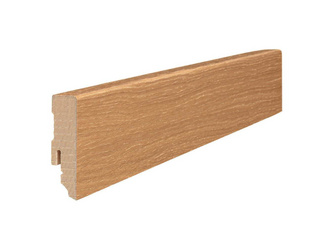 Stecksockelleiste 16x58mm 2,2m Cube Eiche furn. matt-vers. Stecksockelleiste 16x58mm 2,2m Cube Eiche furn. matt-vers.