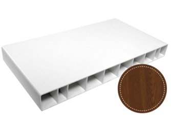 Stirnprofil GJ 400/200er Nussbaum 2178007 Stirnprofil GJ 400/200er Nussbaum 2178007