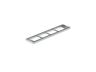 Stufen zum Einlegen von Holz oder WPC Gardentop Metall feuerverz. Maße 100x22x3cm f. Unterkonstruktion Stufen zum Einlegen von Holz oder WPC Gardentop Metall feuerverz. Maße 100x22x3cm f. Unterkonstruktion