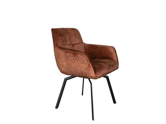 Stuhl Peter Adore Stoff Bronze, 60x86x45cm (BxHxT) Stuhl Peter Adore Stoff Bronze, 60x86x45cm (BxHxT)